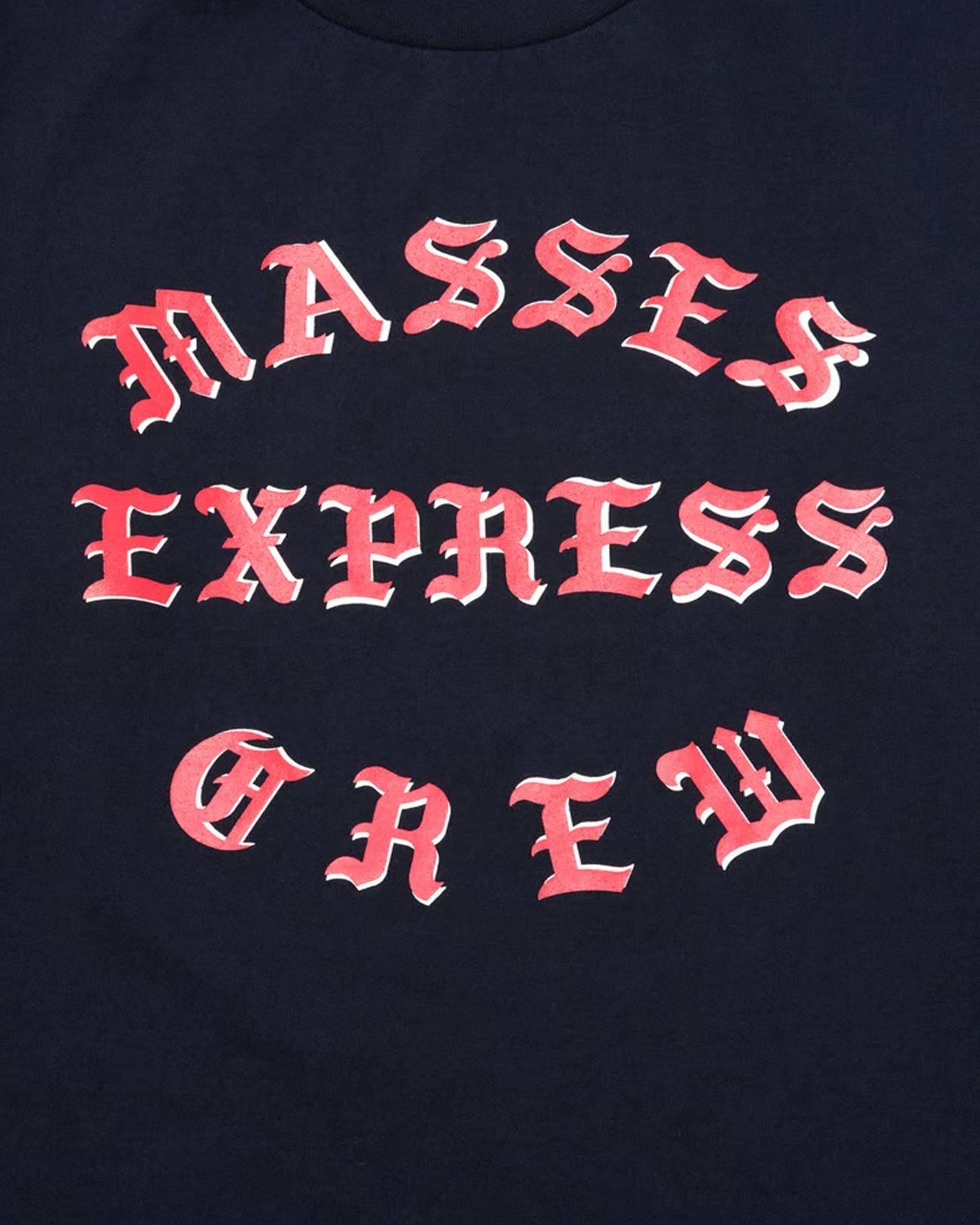 MASSES × T-SHIRT L/S EXPRESS / NAVY