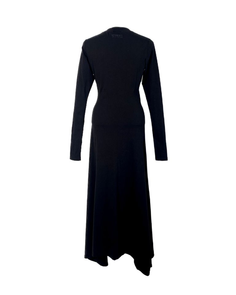 VETEMENTS・ヴェトモン - スカート・ワンピース T-SHIRT MAXI DRESS / BLACK