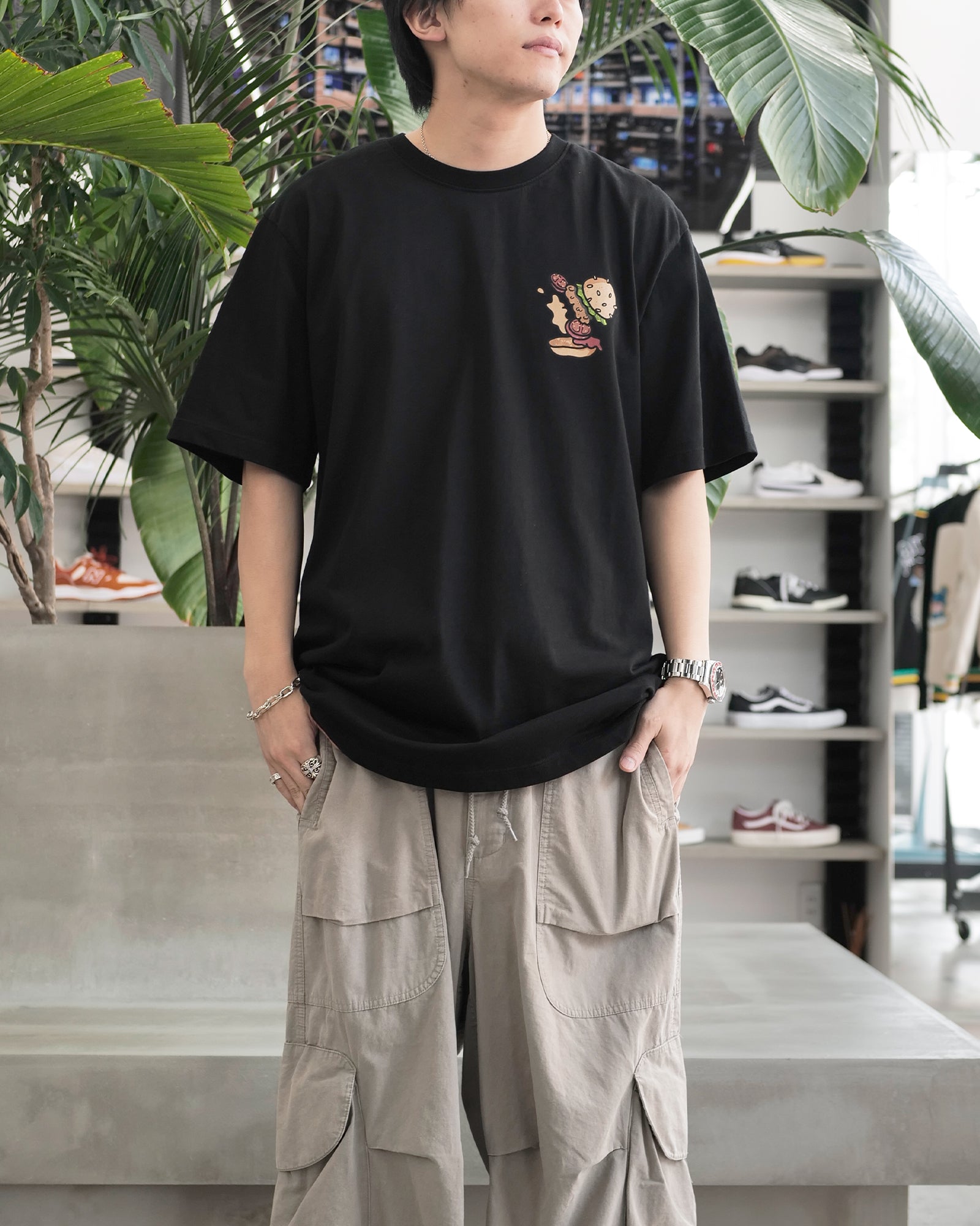 InBetweeners × T-SHIRT UNISEX / BLACK