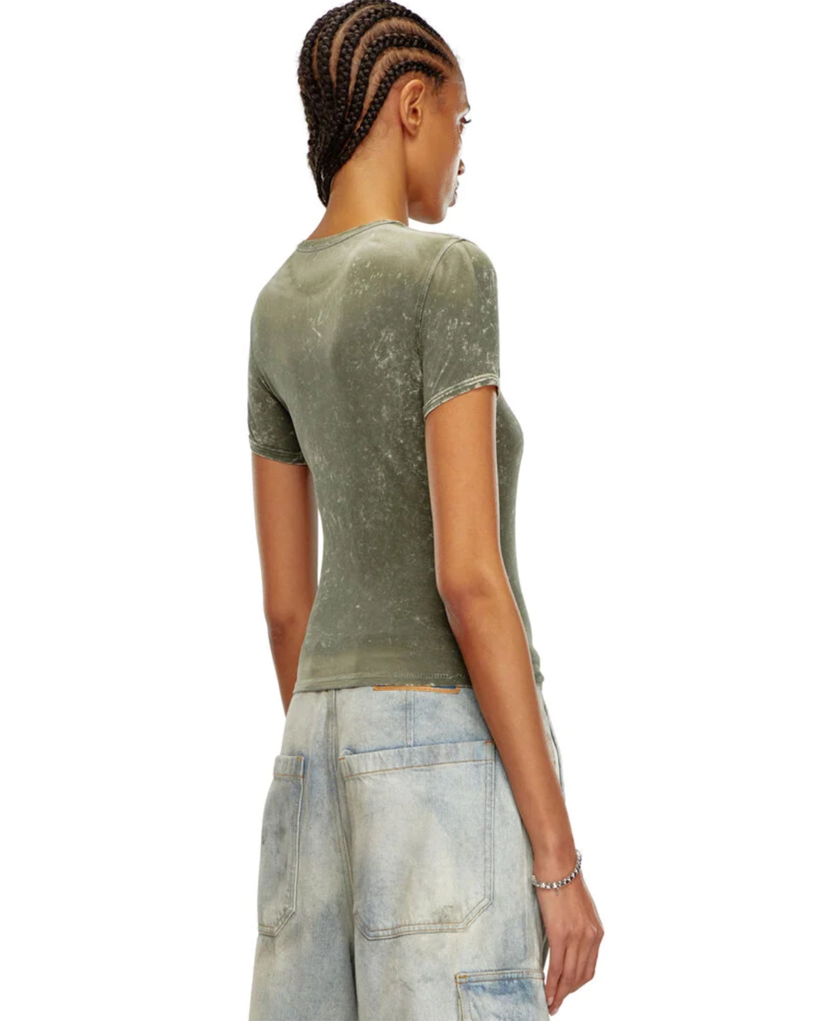 DIESEL × T-SHIRTS / GREEN