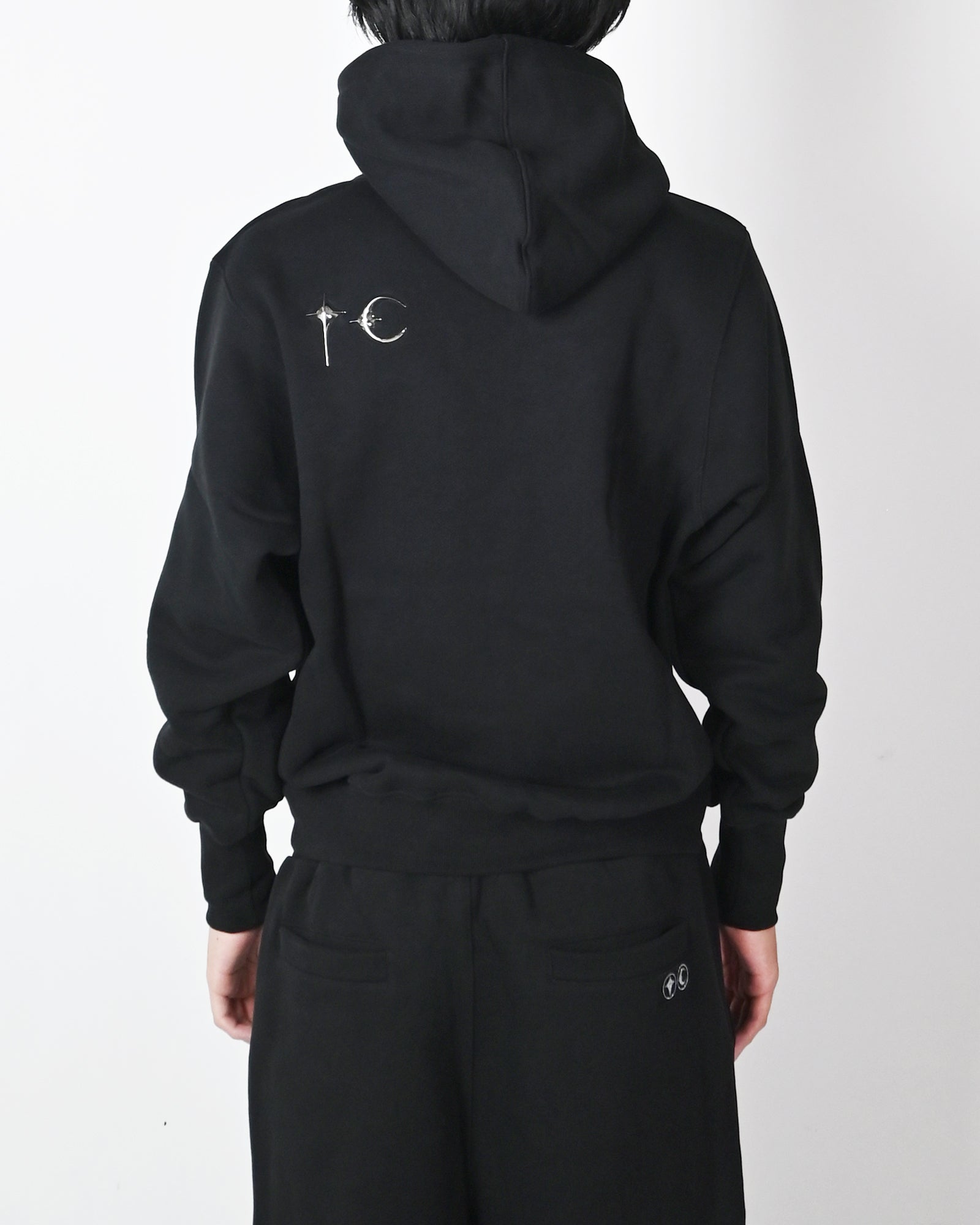THUG CLUB・sag club -  ARMOR HOODIE / BLACK