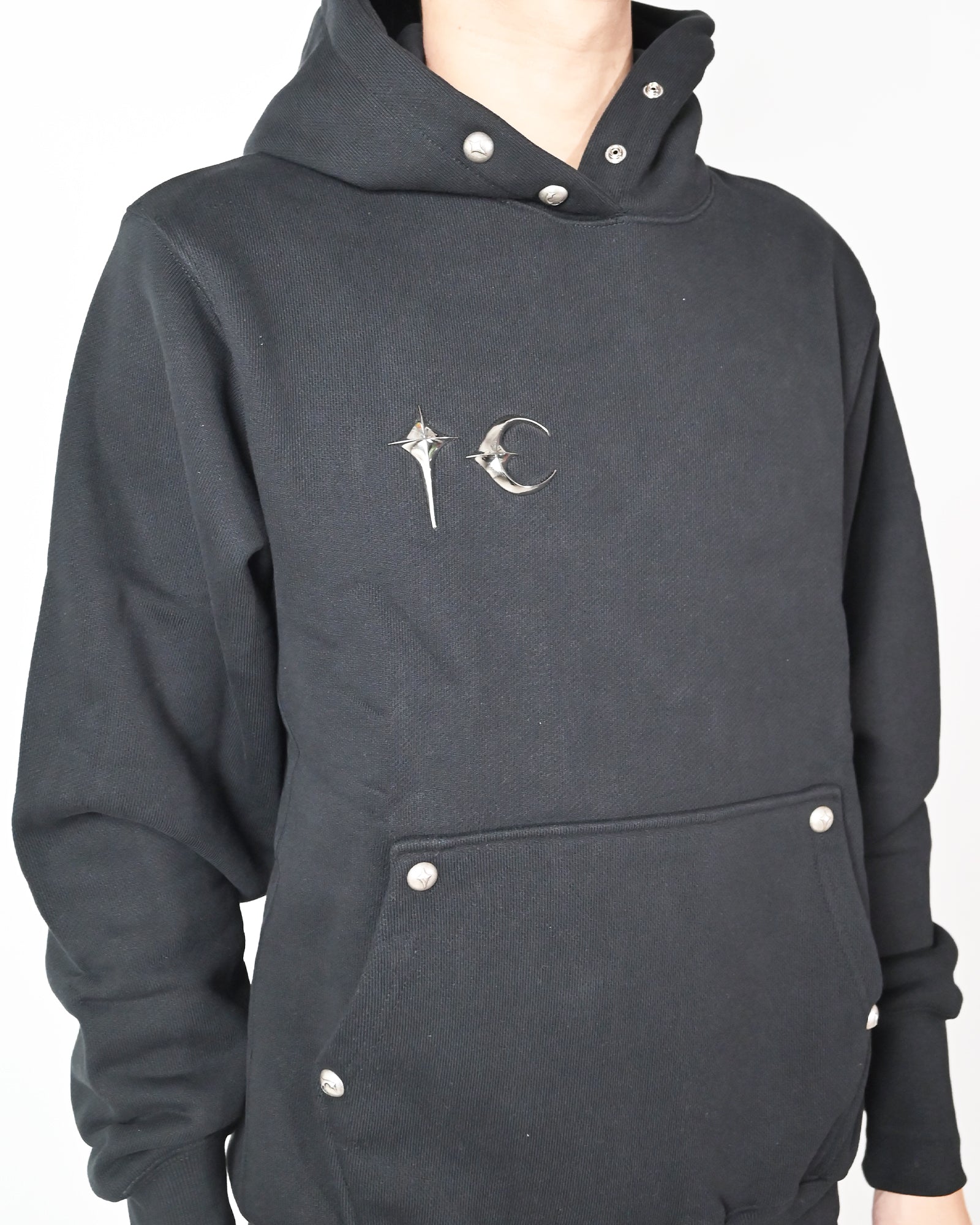 THUG CLUB・sag club -  ARMOR HOODIE / BLACK