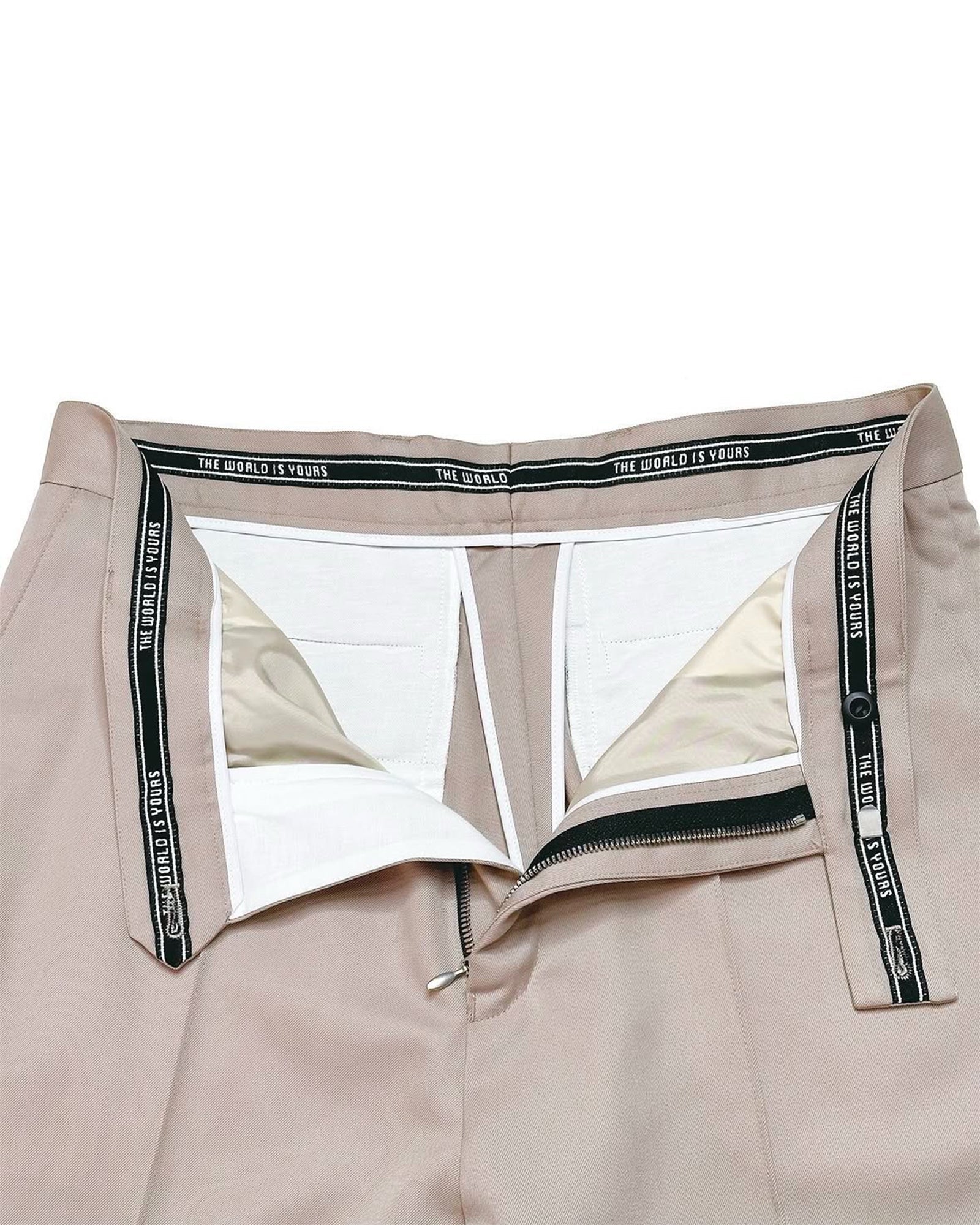 THE WORLD IS YOURS × TROUSER / BEIGE