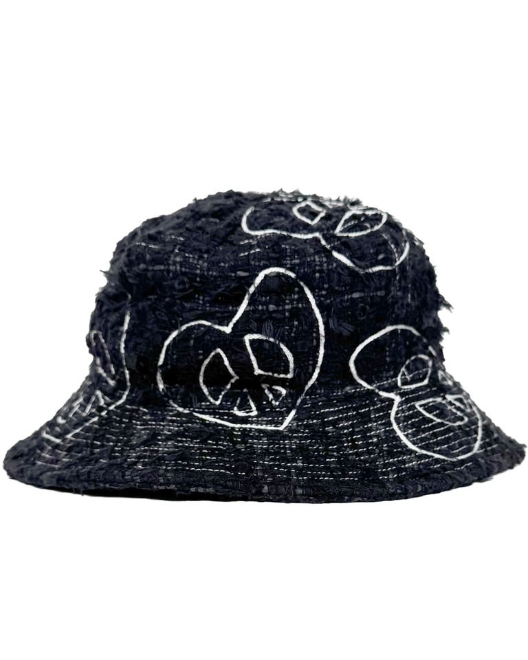 READYMADE × TWEED BUCKET HAT / BLACK