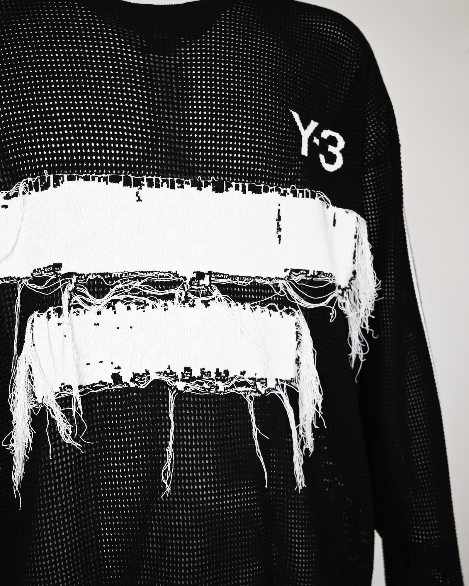 Y-3 × U GFX KNIT CREW / BLACK
