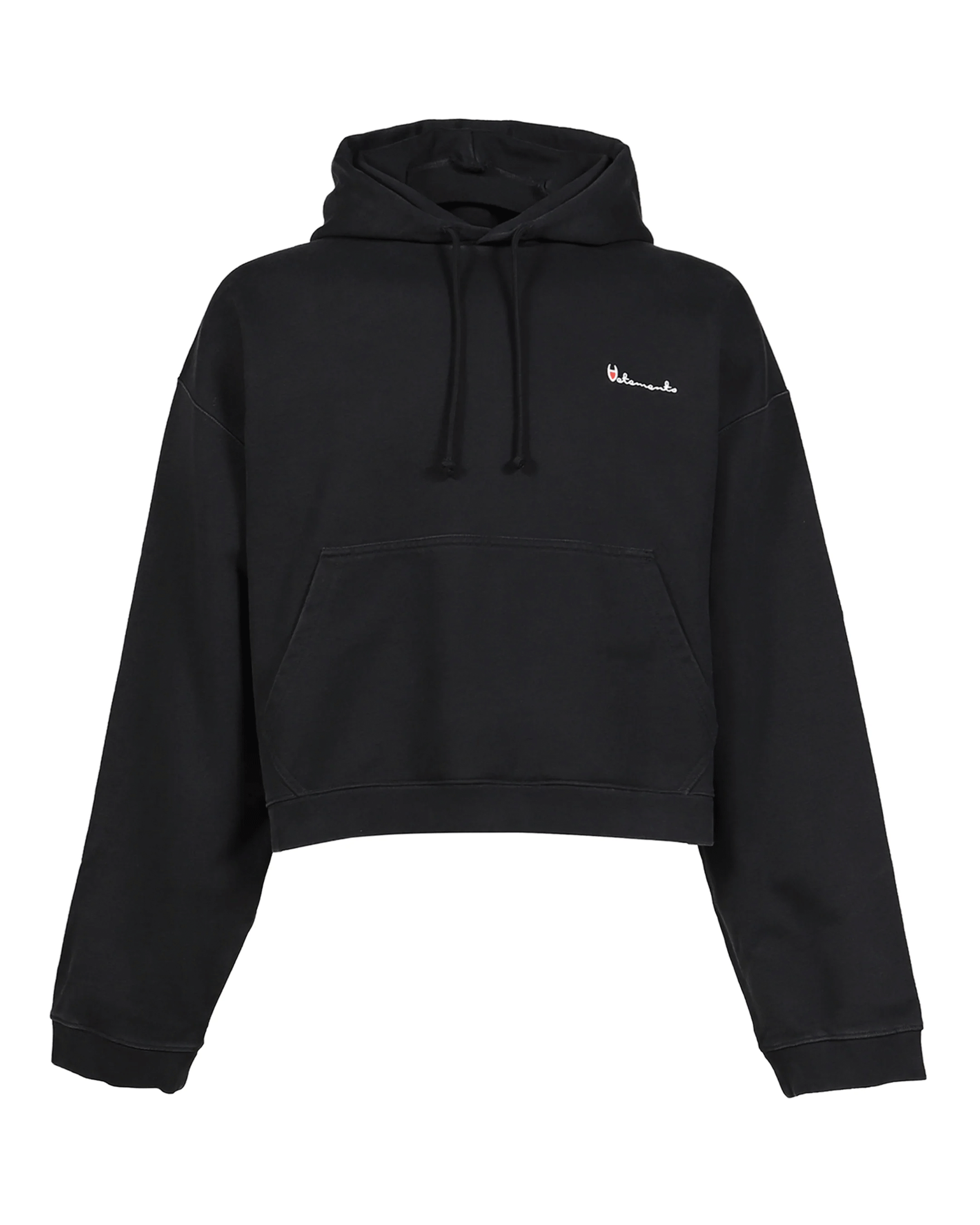 VETEMENTS・ヴェトモン - パーカー・フーディ ATHLETIC LOGO HOODIE / WASHED BLACK