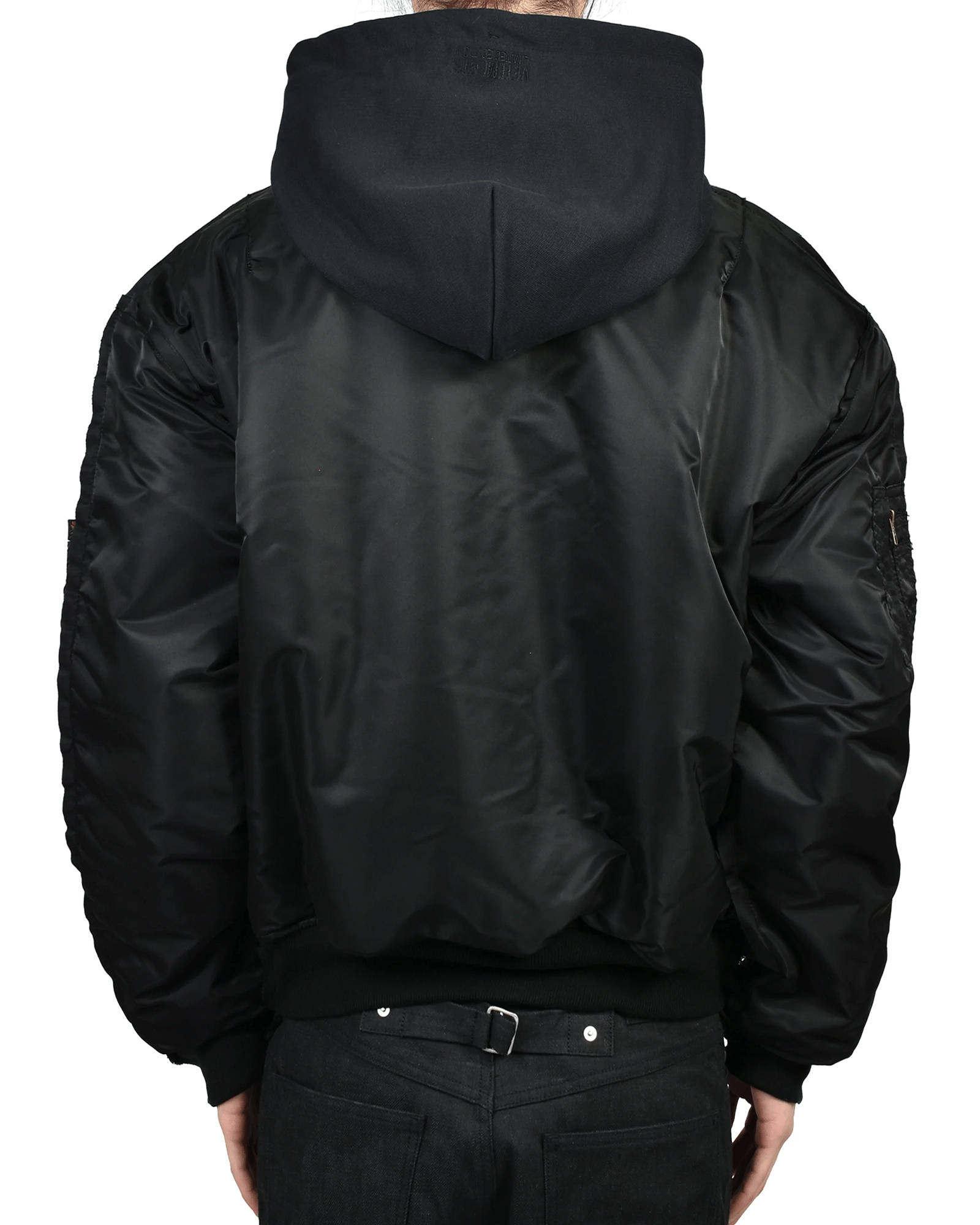 VETEMENTS・ヴェトモン - ジャケット RECONSTRUCTED  BOMBER  JACKET
/ BLACK