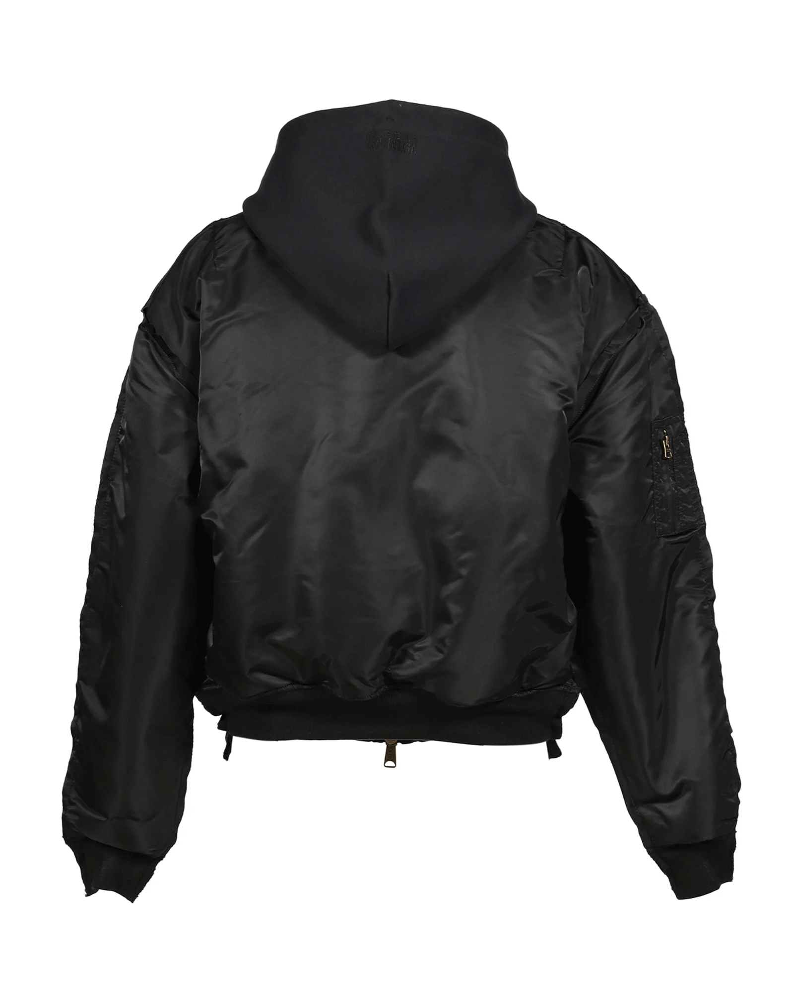 VETEMENTS・ヴェトモン - ジャケット RECONSTRUCTED  BOMBER  JACKET
/ BLACK