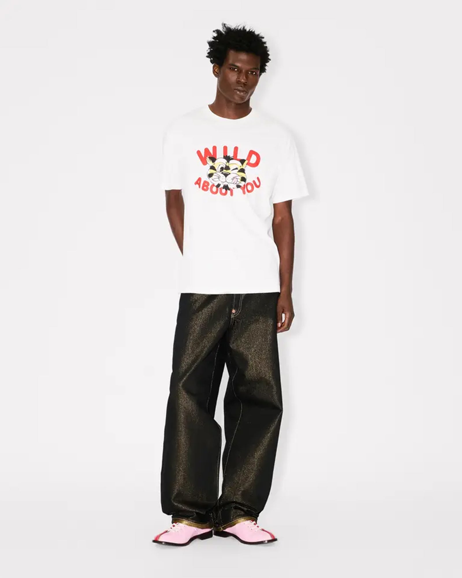KENZO・Kenzo -  KENZO WILD TIGER CLASSIC T-SHIRT / WHITE