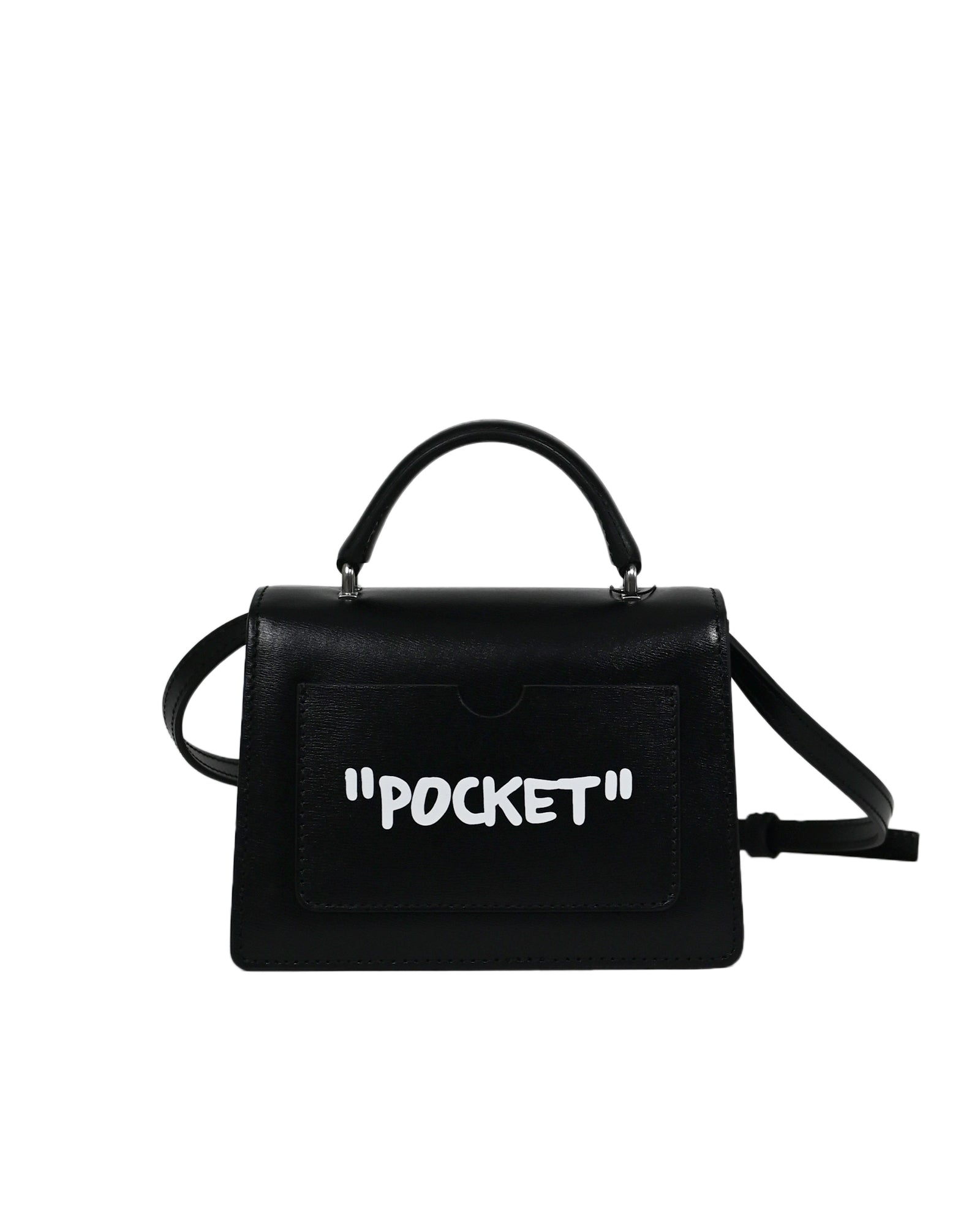 OFF-WHITE・オフホワイト - ショルダーバッグ JITNEY BABY QUOTE / BLACK