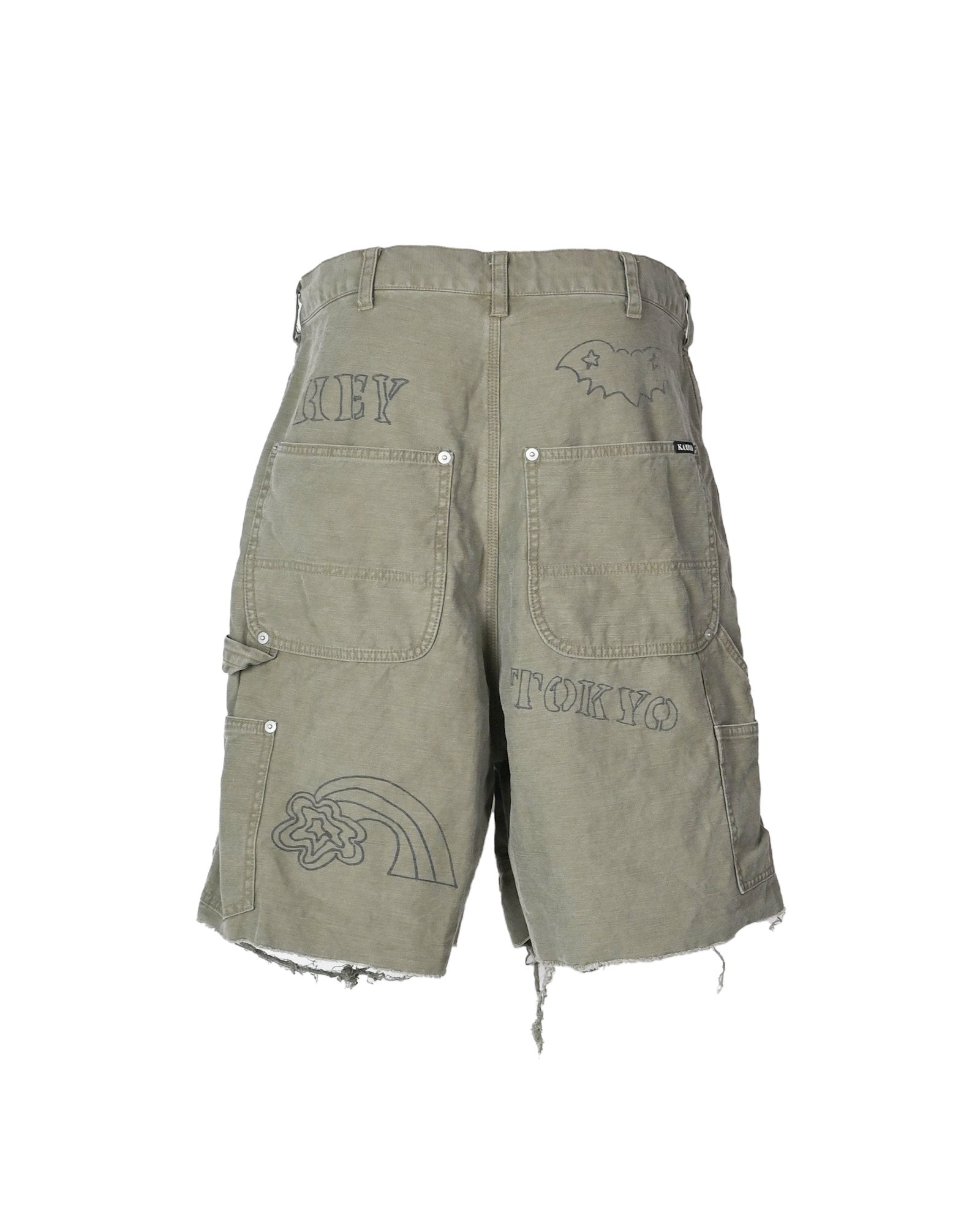 パンツ ktwo studios Dyed Checker Repair Short Ktwo Studios Dyed Checker Repair Short || Latest Collection 2025