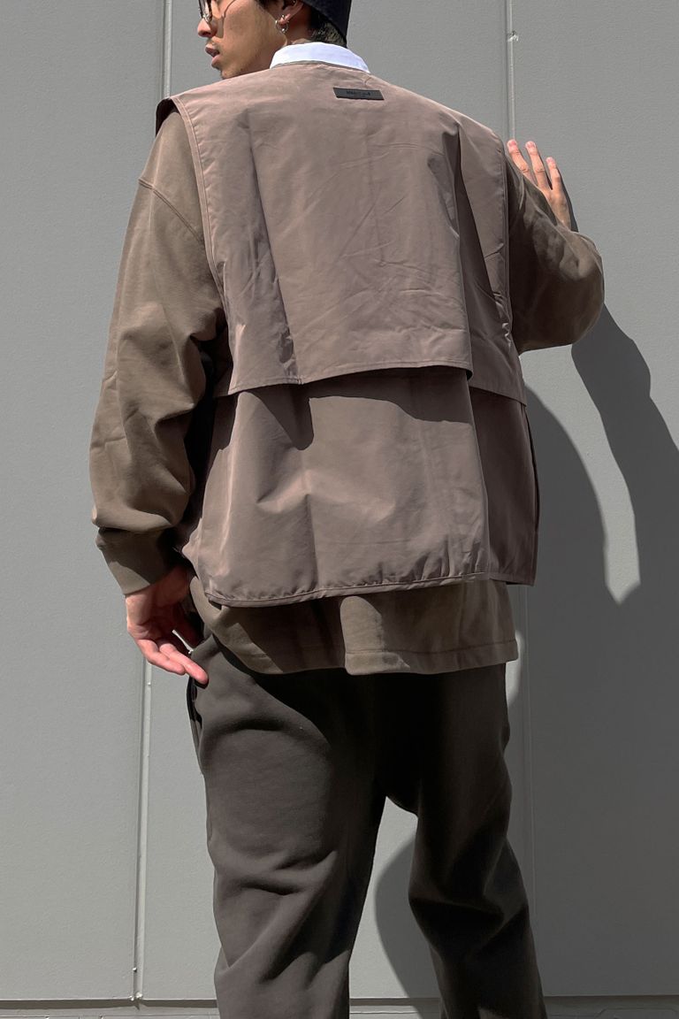 ESSENTIALS × VEST / WOOD