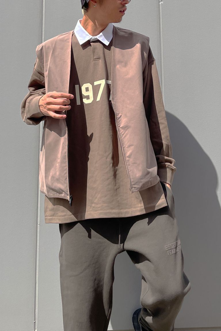 ESSENTIALS × VEST / WOOD