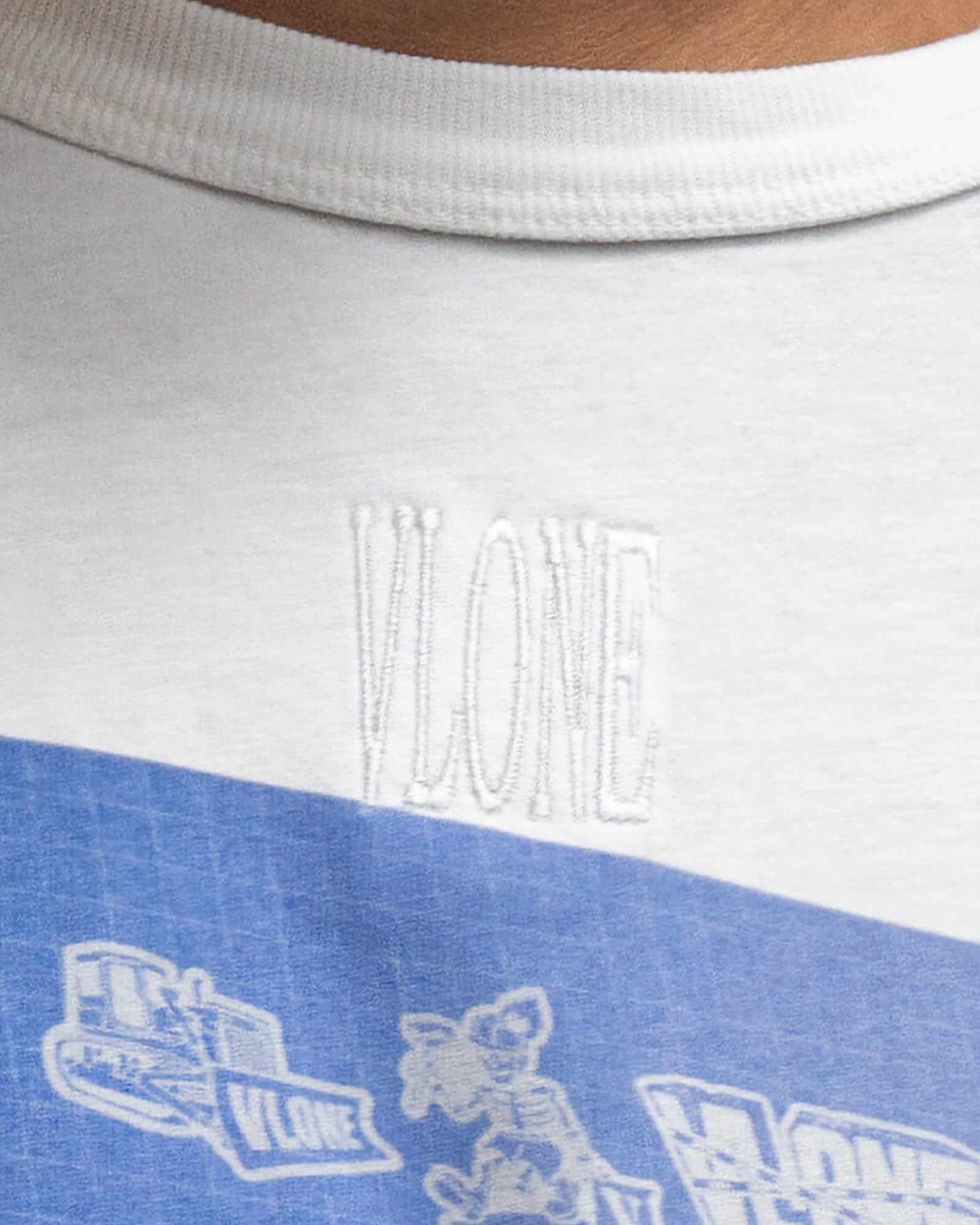VLONE・ヴィーローン - Tシャツ・カットソー BLUEPRINT-TSHIRT / WHITE