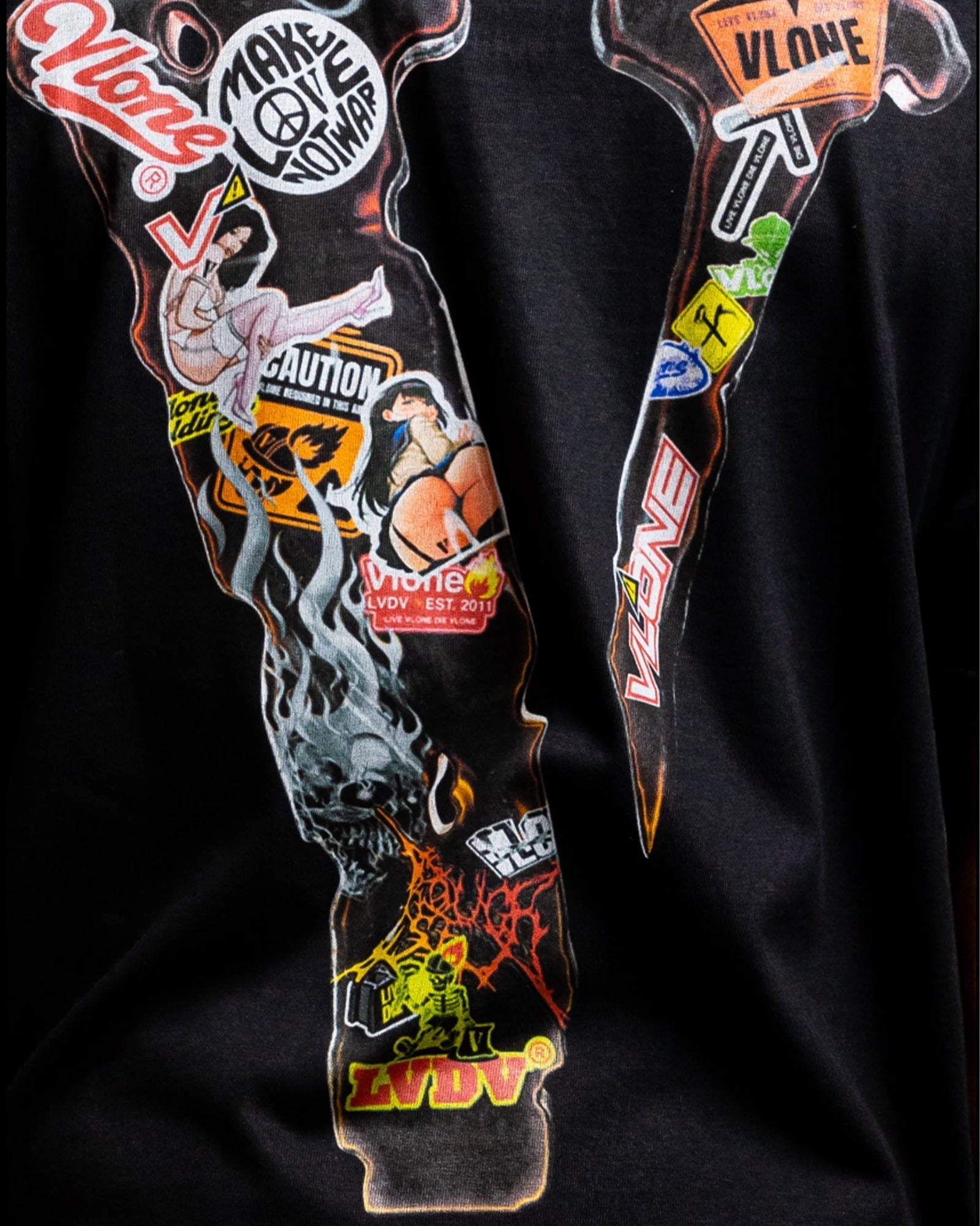 VLONE・ヴィーローン - Tシャツ・カットソー TOOLBOX-TSHIRT / BLACK