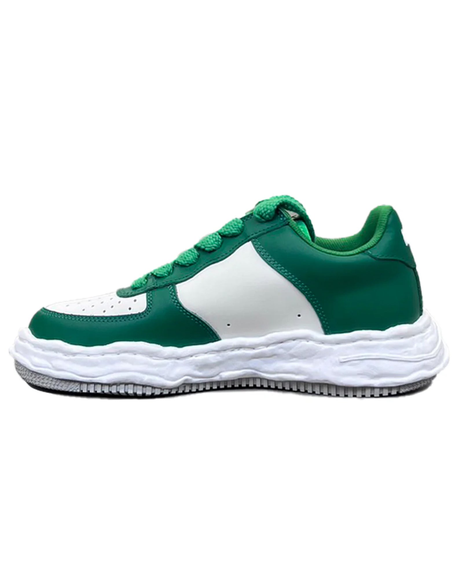 MIHARA YASUHIRO・Yasuhiro Mihara -  WAYNE LOW LEATHER / GRN＆WHT