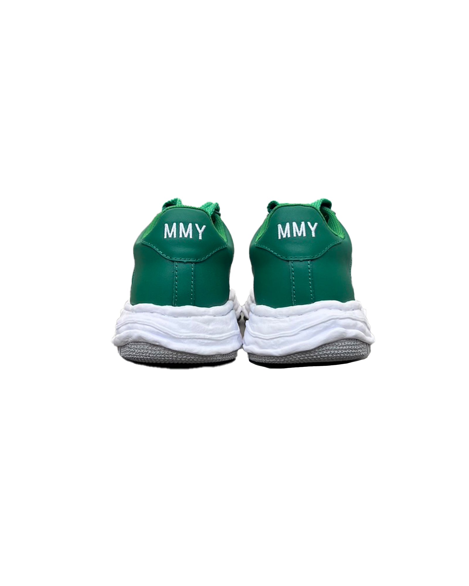 MIHARA YASUHIRO・Yasuhiro Mihara -  WAYNE LOW LEATHER / GRN＆WHT