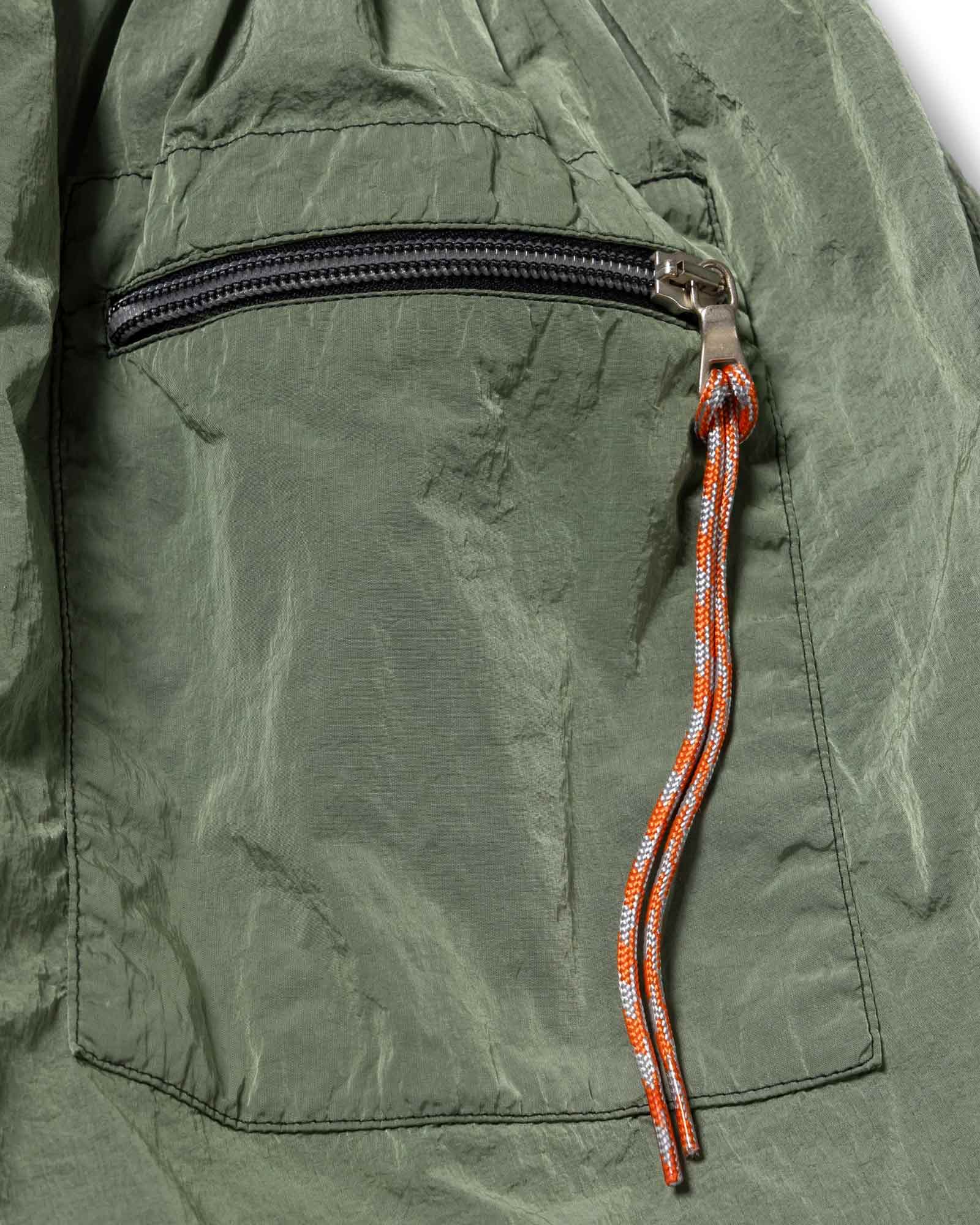 Aries・アリーズ - ハーフ・ショートパンツ WINDCHEATER SHORT / GREEN