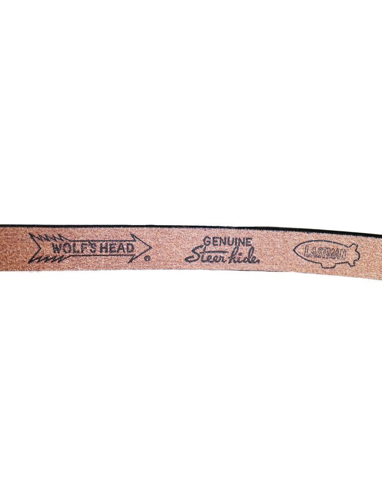 LASTMAN × WOLF'S HEAD x LASTMAN STUDDED BELT 35mm   / BLACK