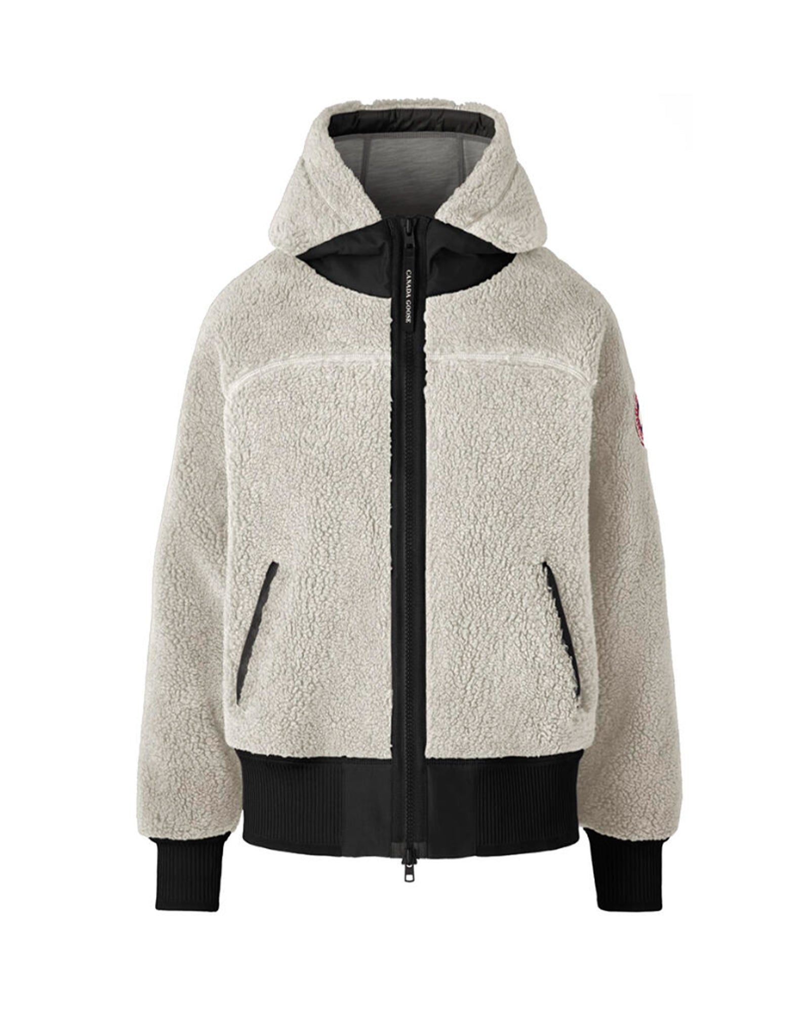 CANADA GOOSE・カナダグース -  SIMCOE OVERSIZED HOODY KIND HIGH PILE FLEECE / LIGHT TAN