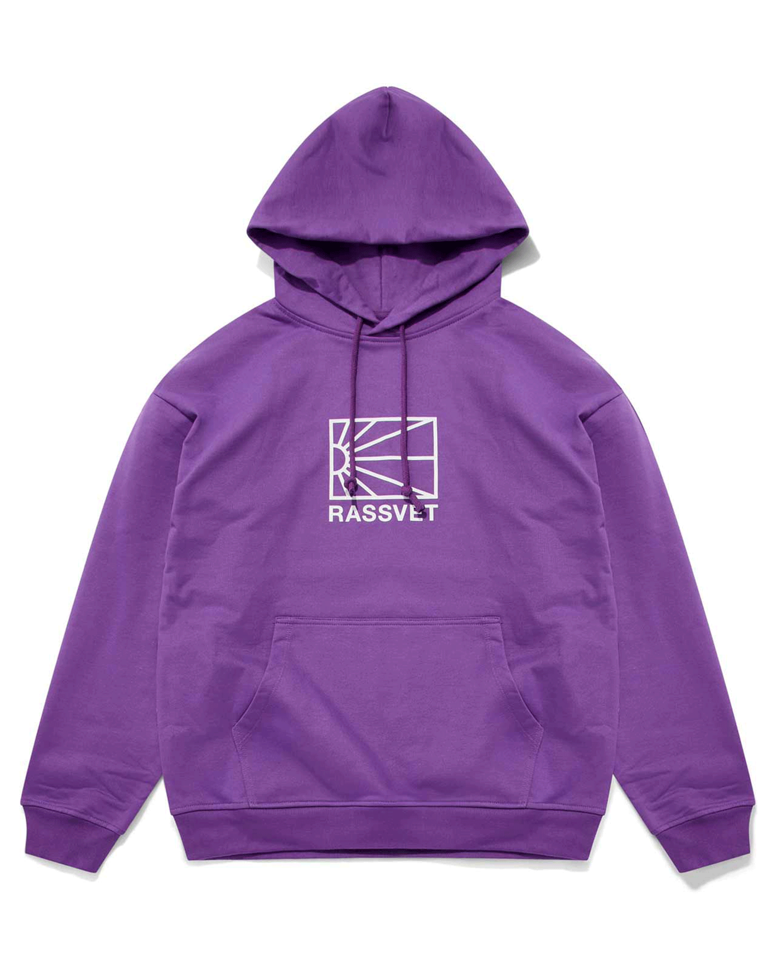 RASSVET・ラスベート - パーカー・フーディ MEN LOGO HOODIE KNIT / PURPLE