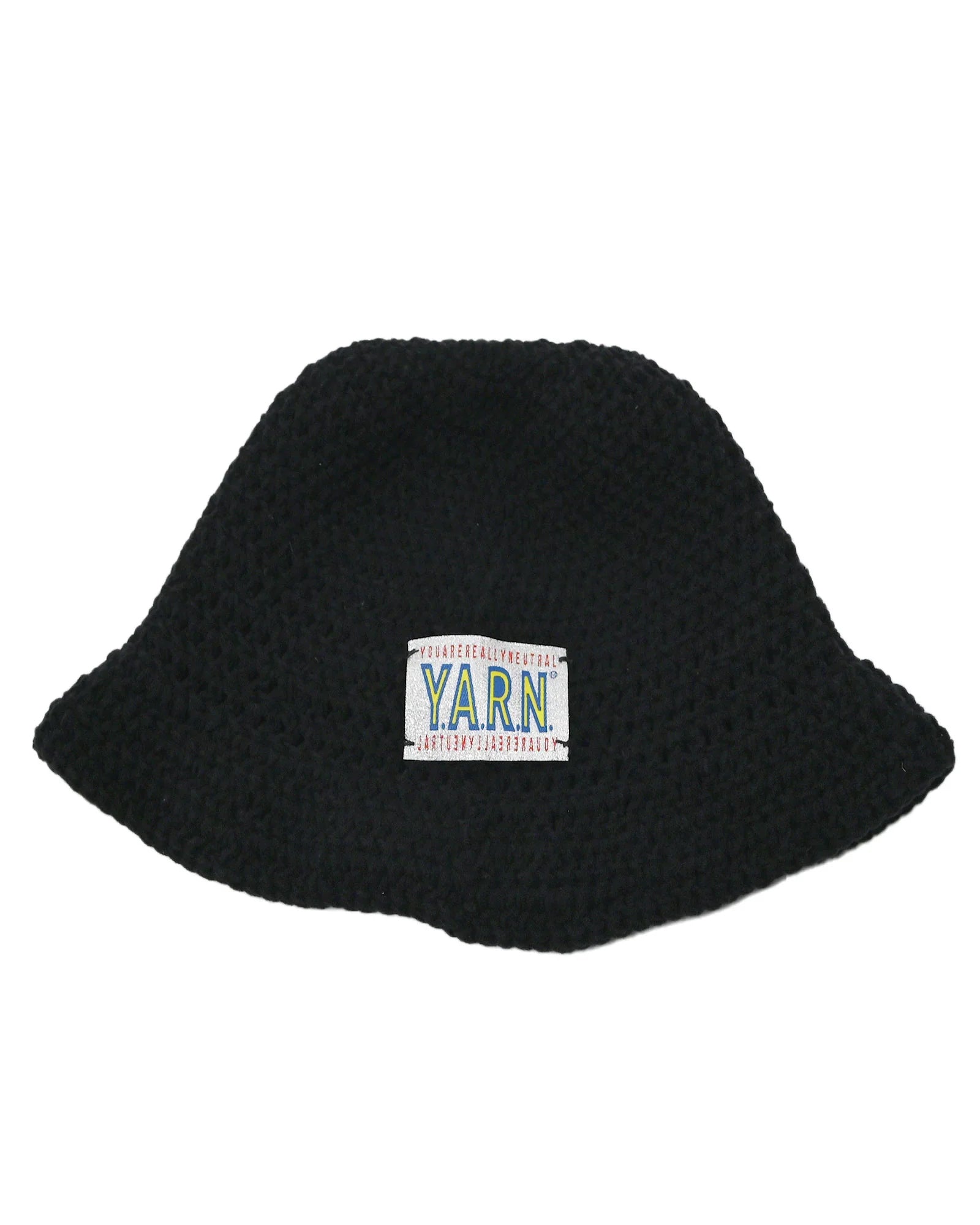 Y.A.R.N.(ヤーン) Y.A.R.N. KNIT HAT / BLACK| Detail Application