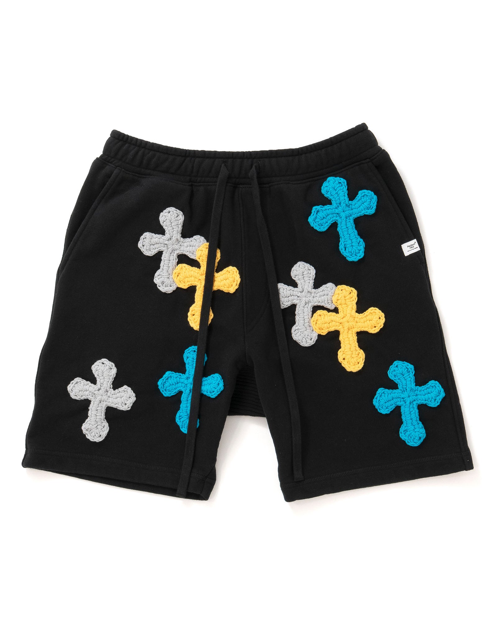 Y.A.R.N. × PERFECTRIBS SWEATSHORTS-001 / MULTI