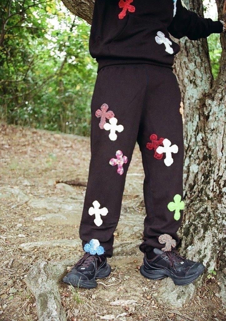 Y.A.R.N. × Y.A.R.N. SWEATPANTS-17/ MULTI