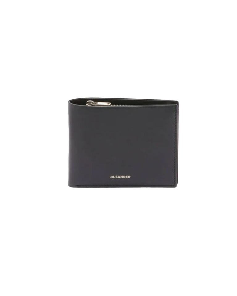 JIL SANDER・ジルサンダー - 財布/カードケース ZIP POCKET WALLET / BLACK